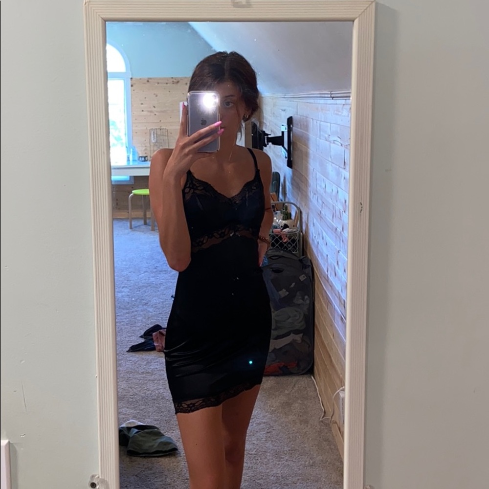 Black Mini Dress